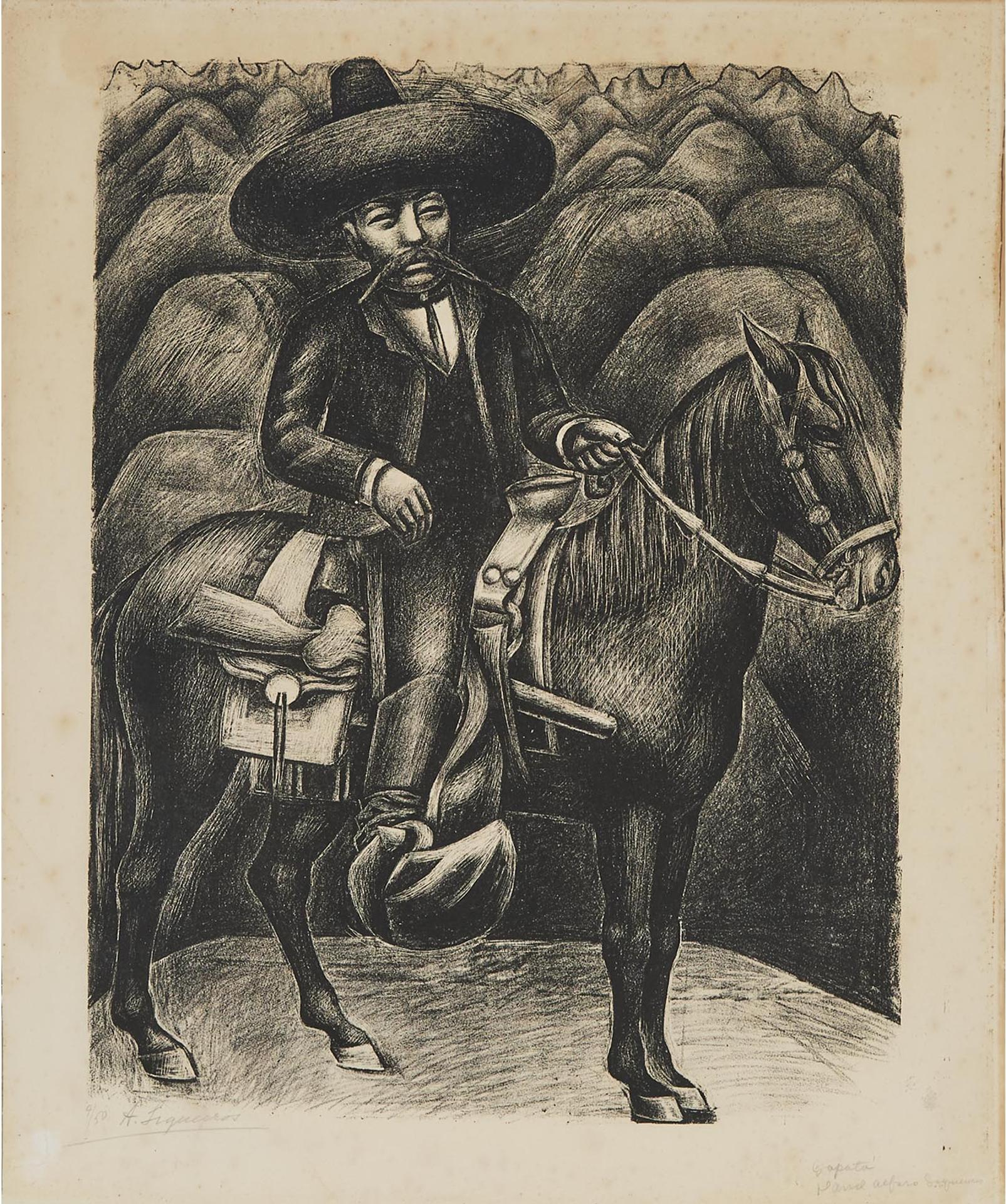 David Alfaro Siqueiros - ZAPATA, 1930