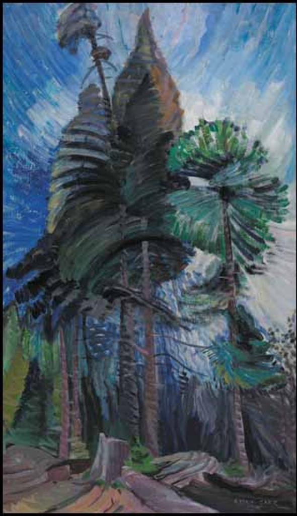 Emily Carr (1871-1945) - Wind in the Tree Tops