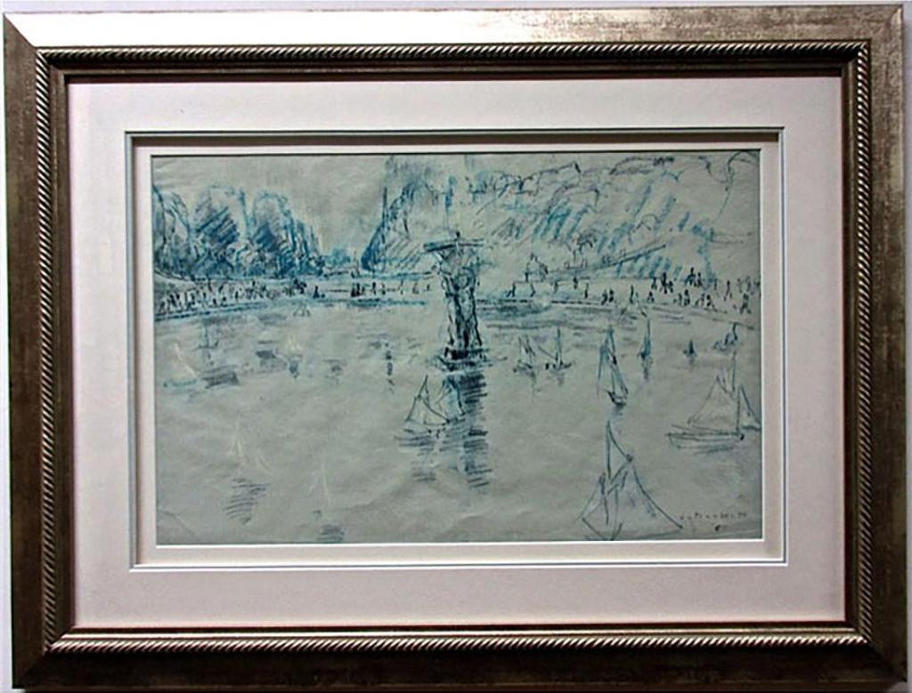 Joseph (Joe) Francis Plaskett (1918-2014) - Le Bassin Des Tuilleries