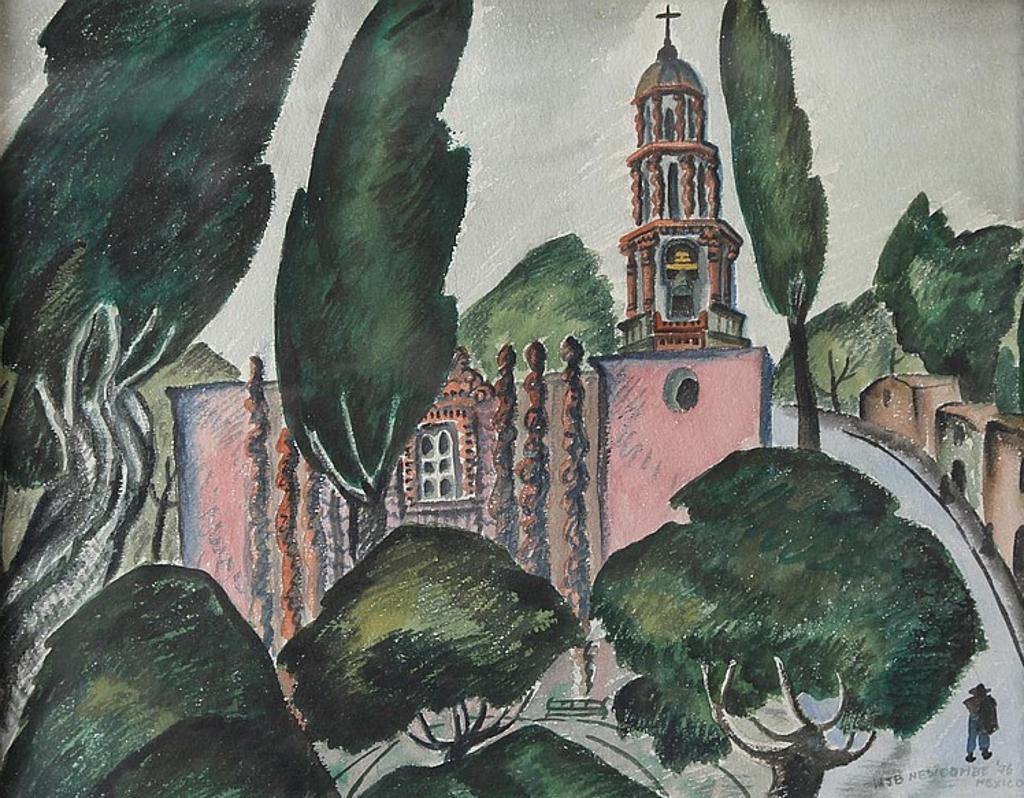 William John Bertram Newcombe (1907-1969) - The Pink Church