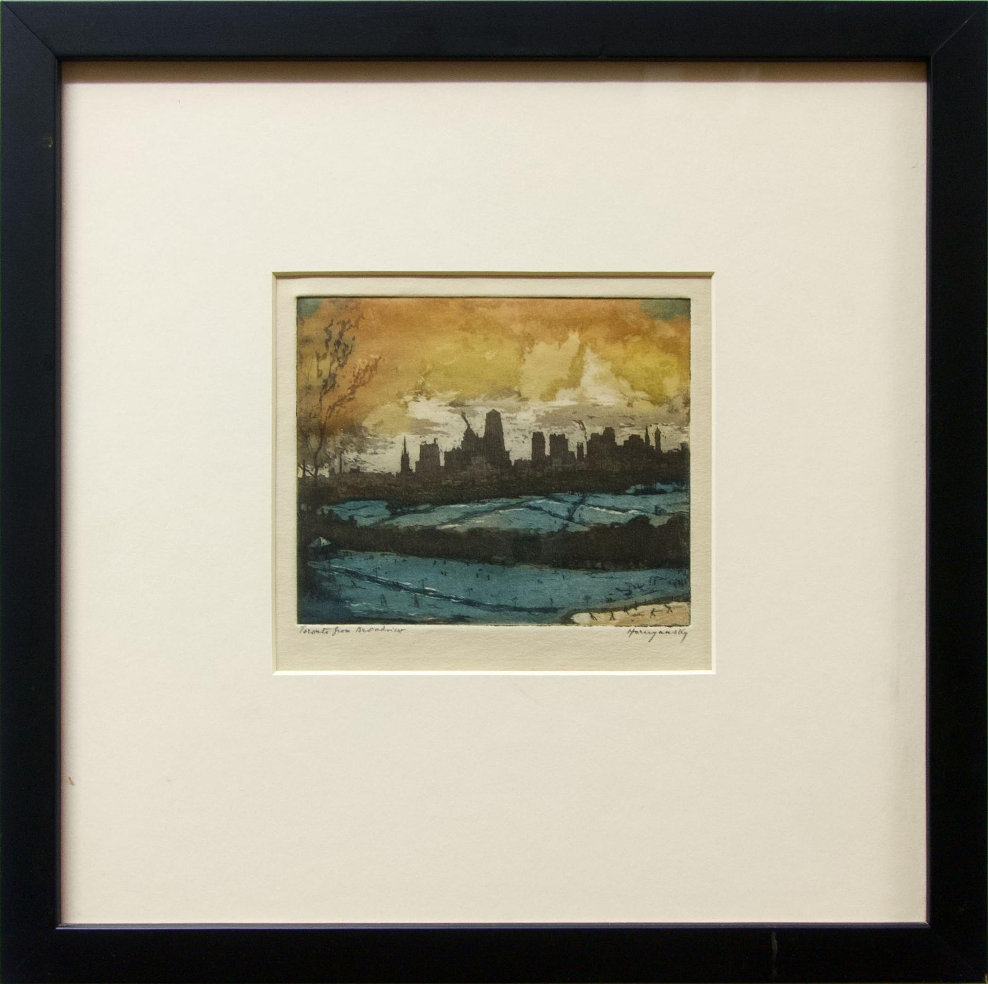 Nicholas Hornyansky (1896-1965) - Toronto From Broadview