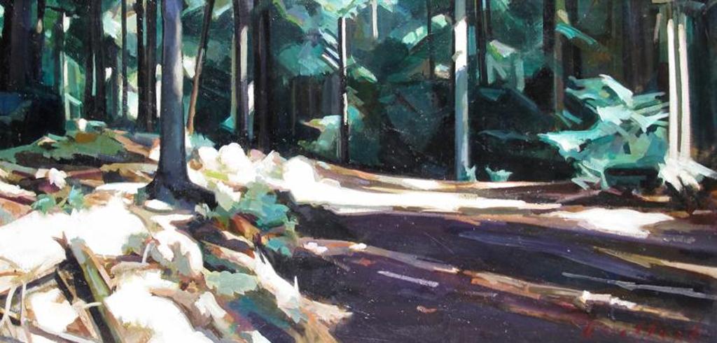 Kenneth Campbell Lochhead (1926-2006) - Forest Coarse; 2002