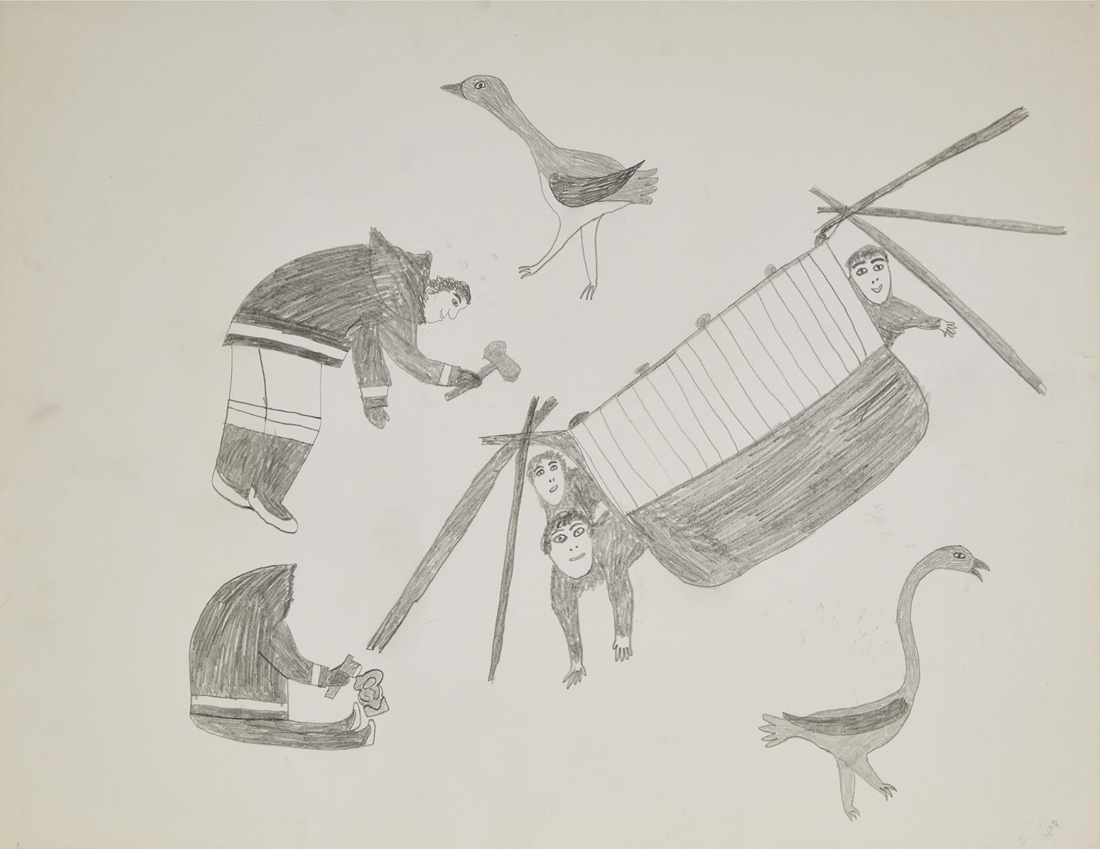 Arnaqu Ashevak (1956-2009) - Untitled