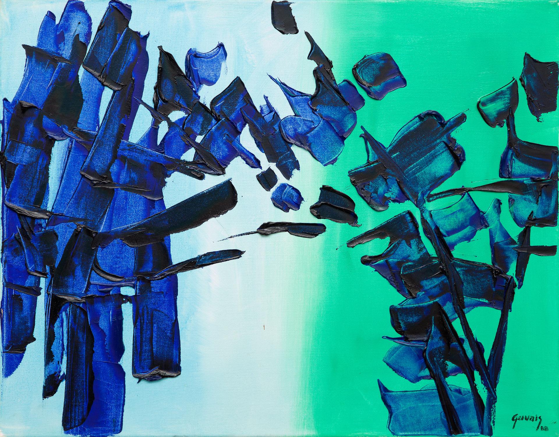 Lise Gervais (1933-1998) - La chasse à l'orignal, 1988