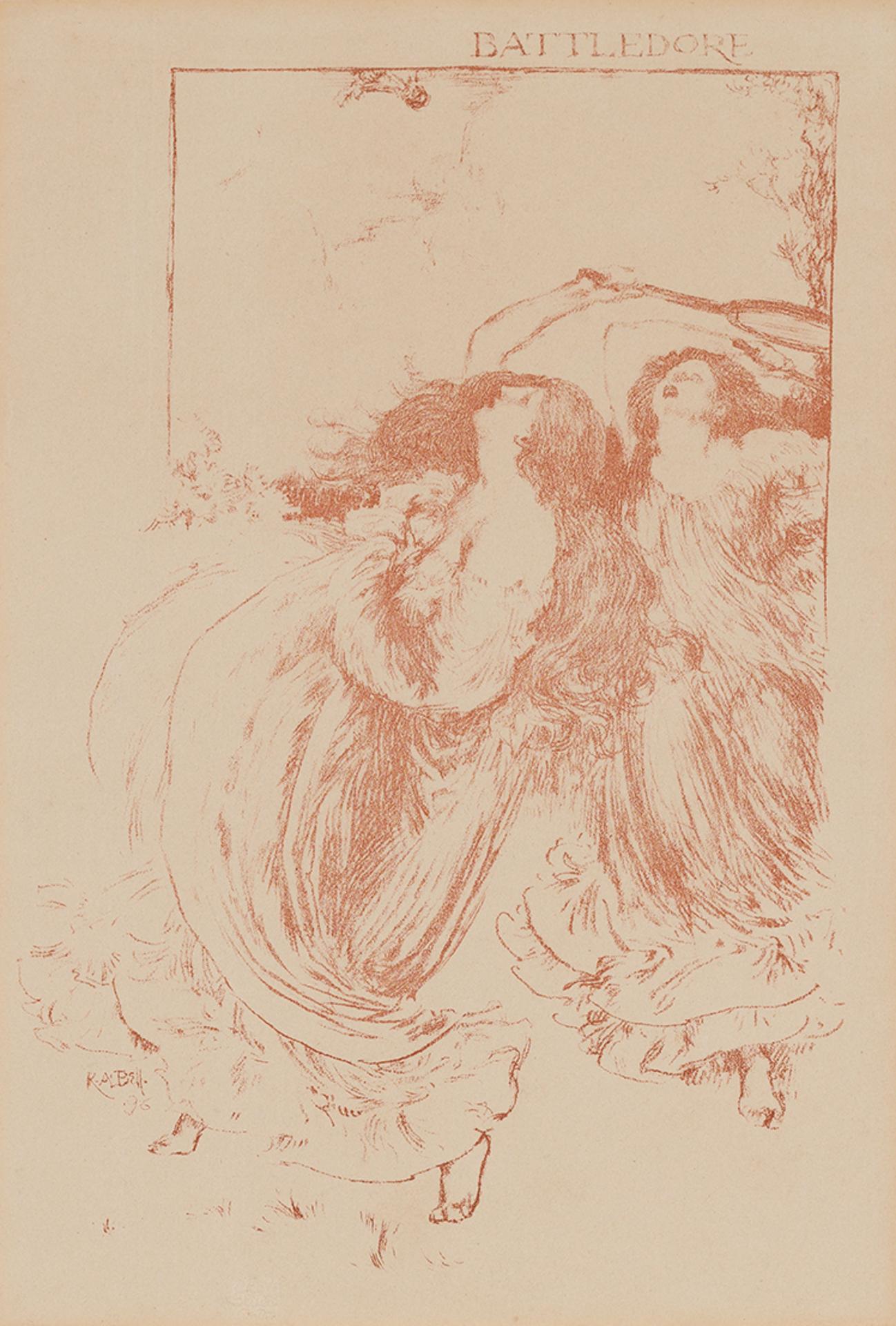 Robert Anning Bell (1863-1933) - Battledore