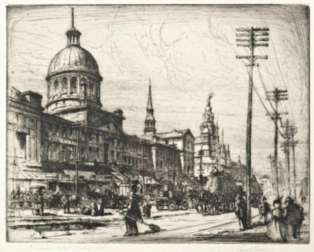 Herbert Raine (1875-1951) - Etching, signed, titled & dated 1915