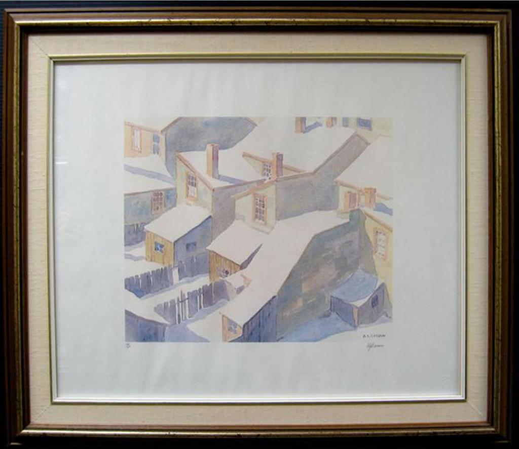 Alfred Joseph (A.J.) Casson (1898-1992) - Housetops In The Ward, 1927