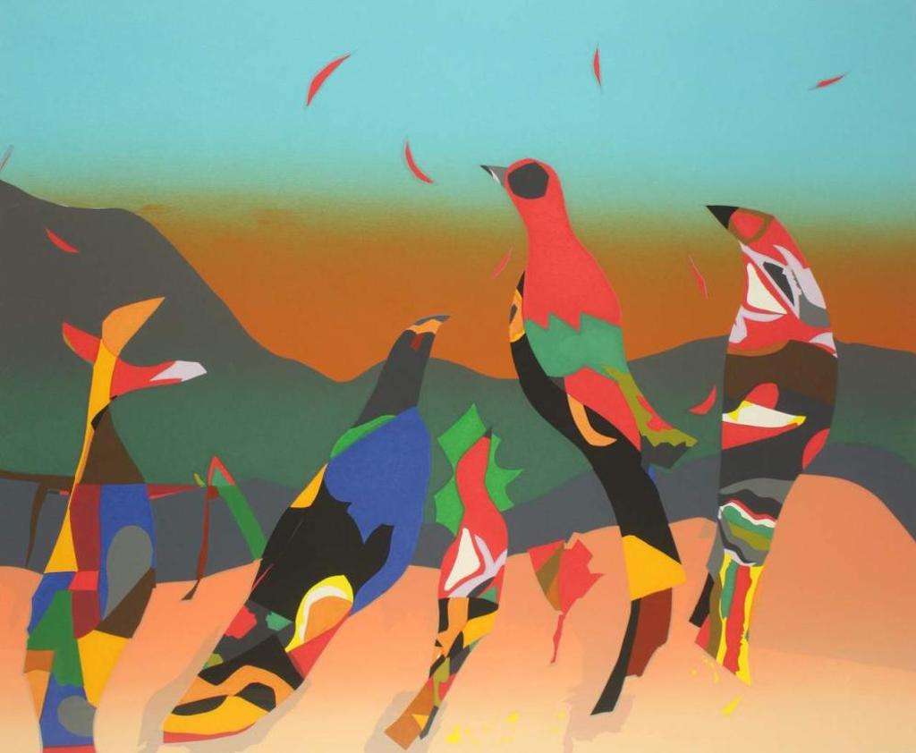 Jack Leaonard Shadbolt (1909-1998) - December Birds 2