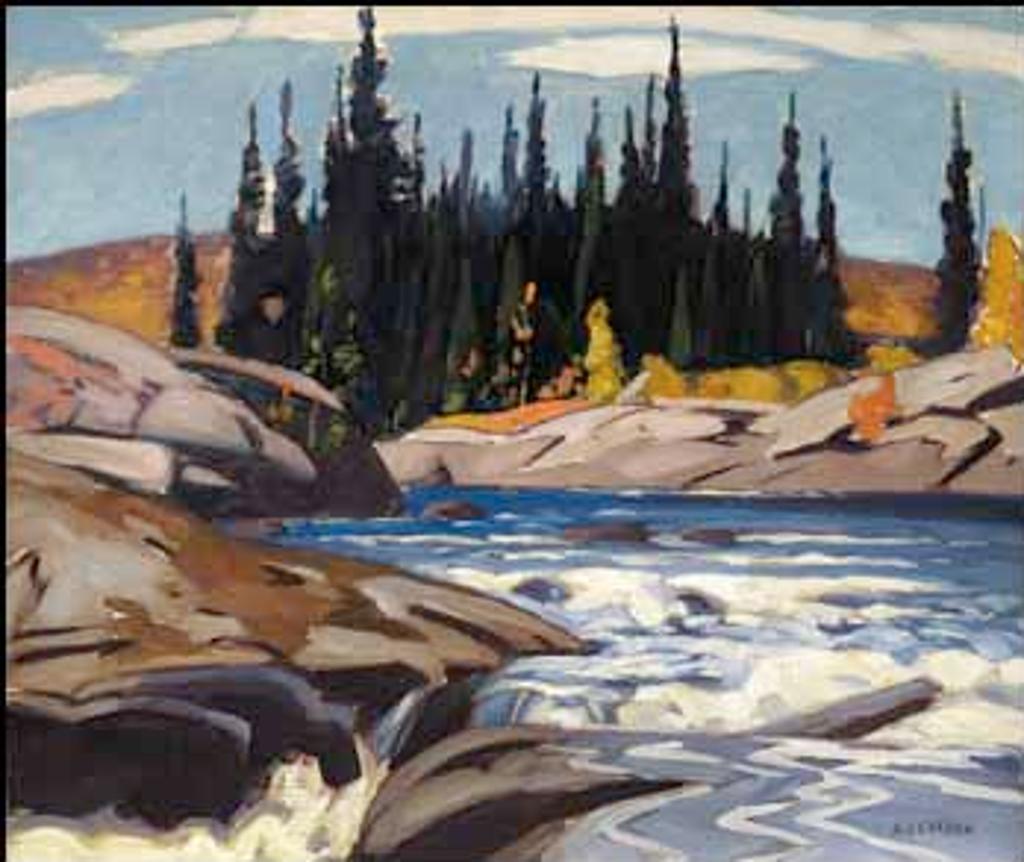 Alfred Joseph (A.J.) Casson (1898-1992) - Madawaska River Near Whitney
