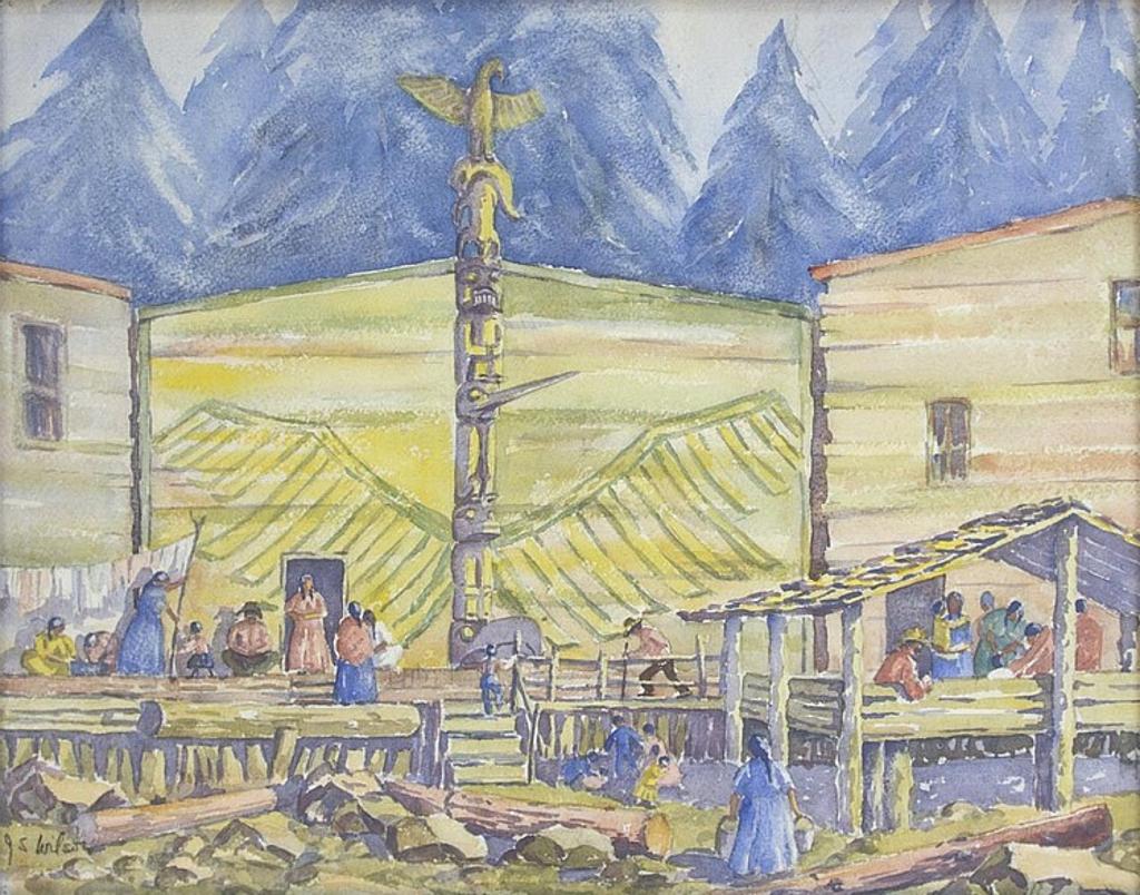 Joanna Simpson Wilson (1896-1987) - Thunderbird Totem