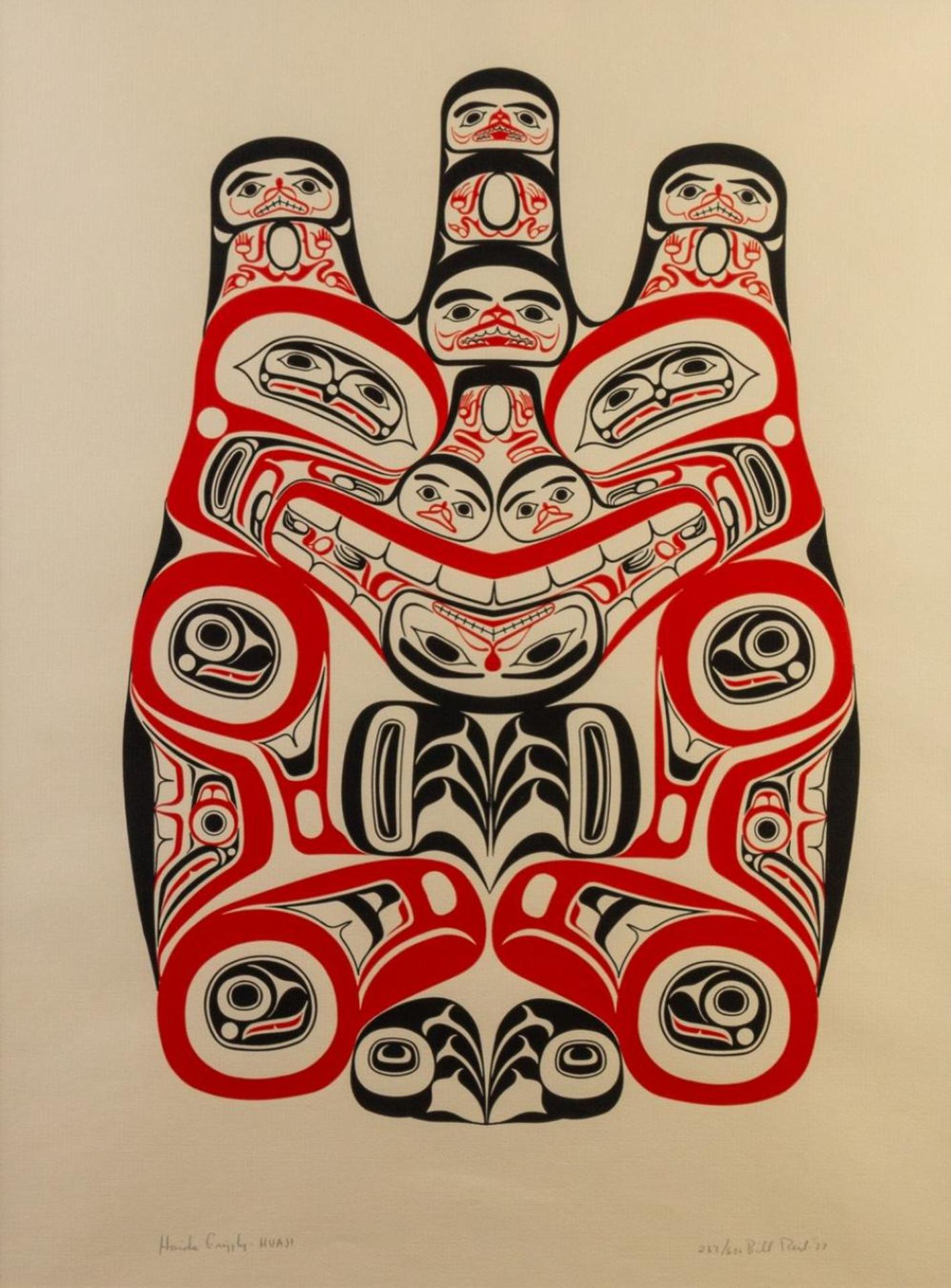 Bill (William) Ronald Reid (1920-1998) - Haida Grizzly - Huaji