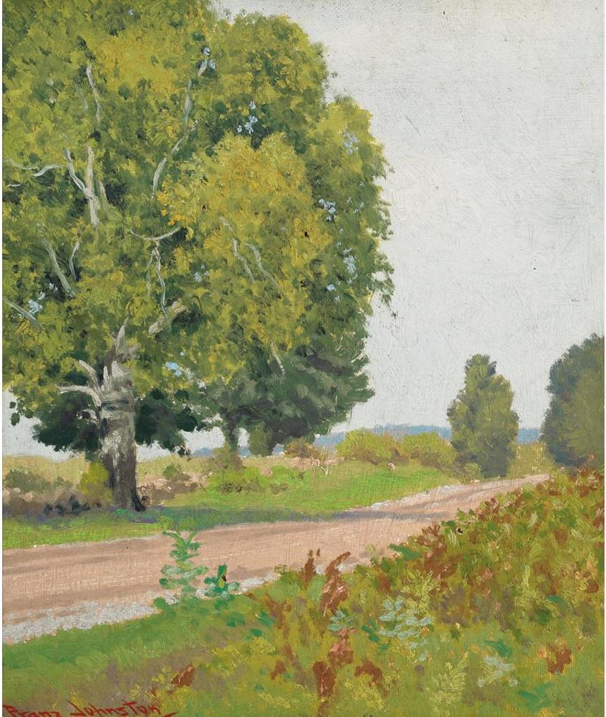 Frank (Franz) Hans Johnston (1888-1949) - September Side Road