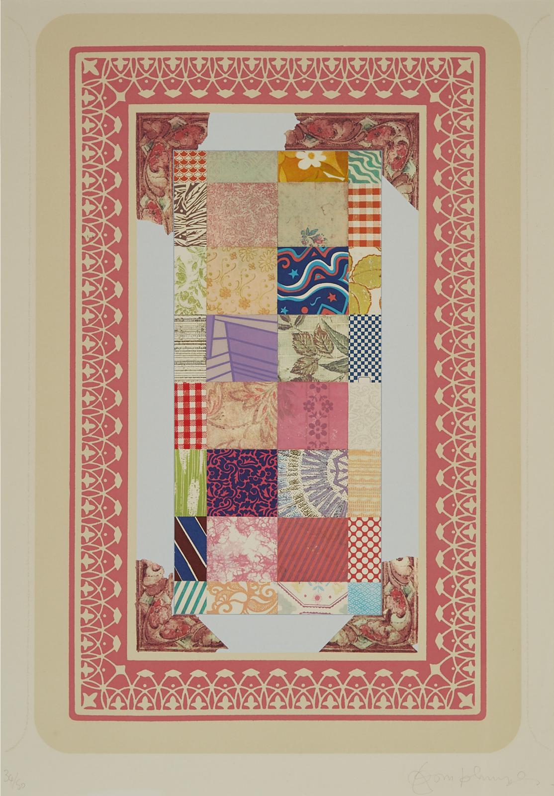 Tom Phillips (1937) - A Grammar Of Ornament (From A Walk To The Studio), 1976