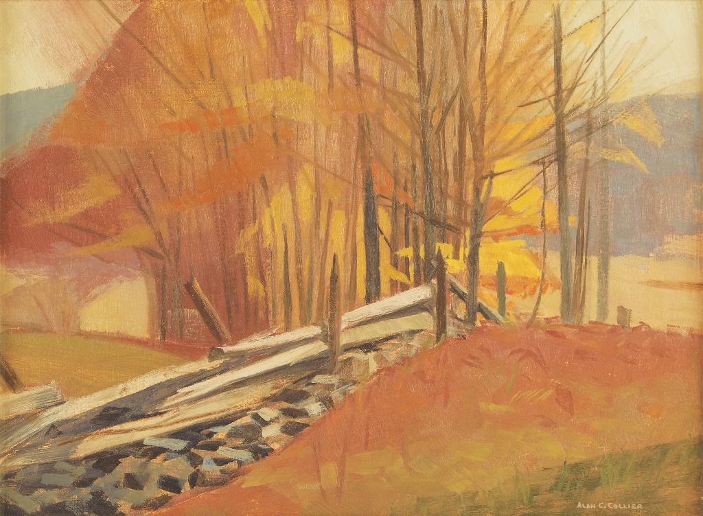 Alan Caswell Collier (1911-1990) - At Bell Rapids