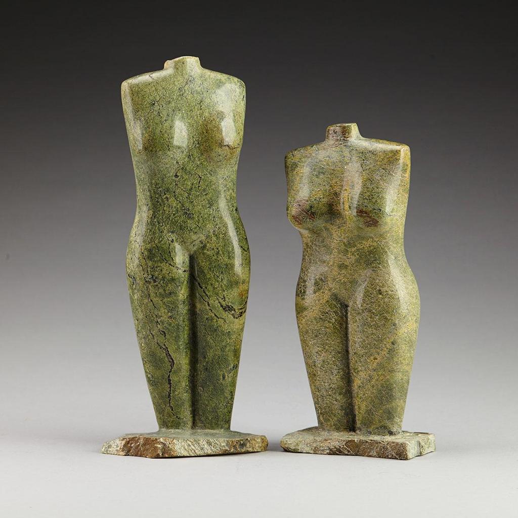 Oviloo Tunnillie (1949-2014) - Two Torsos