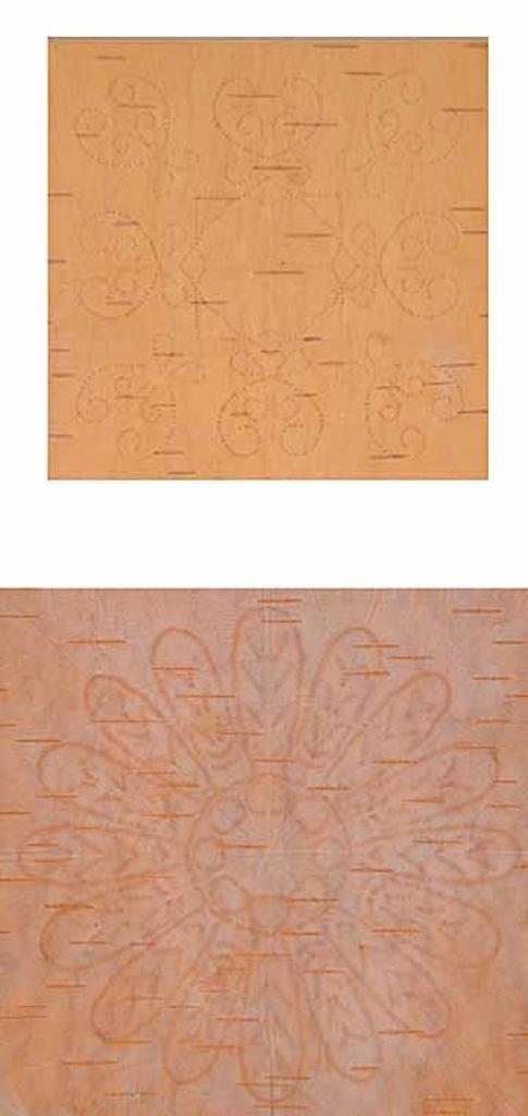 Angelique Merasty (1924-1996) - Untitled - Two Bark Biting
