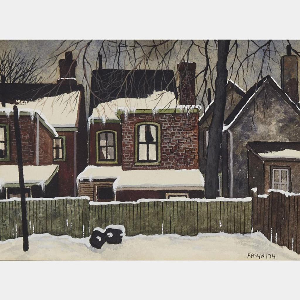 John Kasyn (1926-2008) - Behind D’Arcy Street