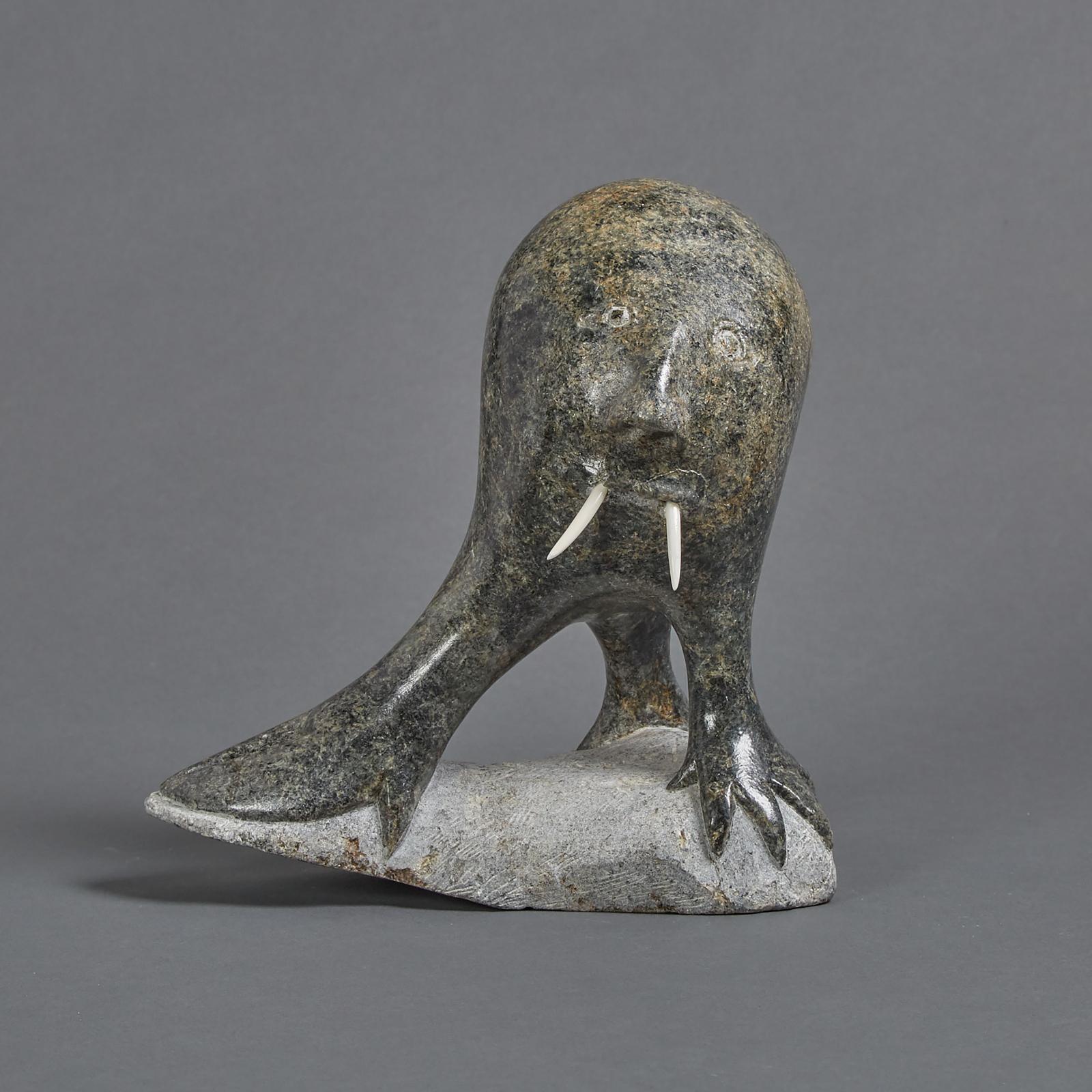 Jonassie Kudluk (1946) - Creature With Opposing Faces