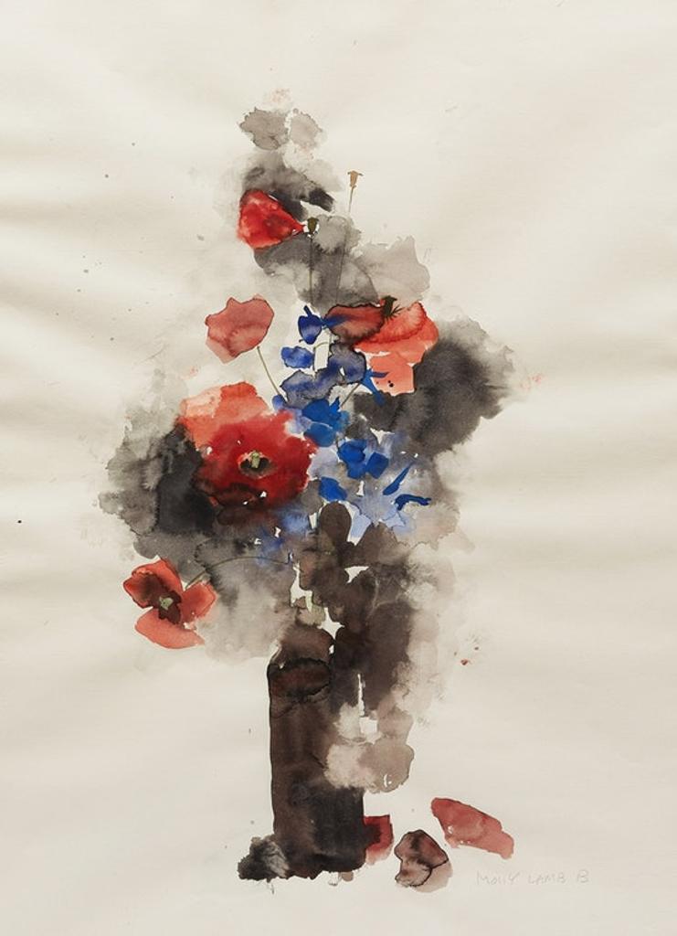 Molly Joan Lamb Bobak (1922-2014) - Poppies