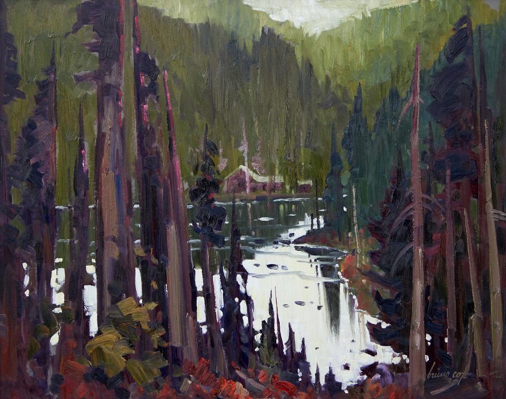 Bruno Cote (1940-2010) - Lac des Ha-Ha