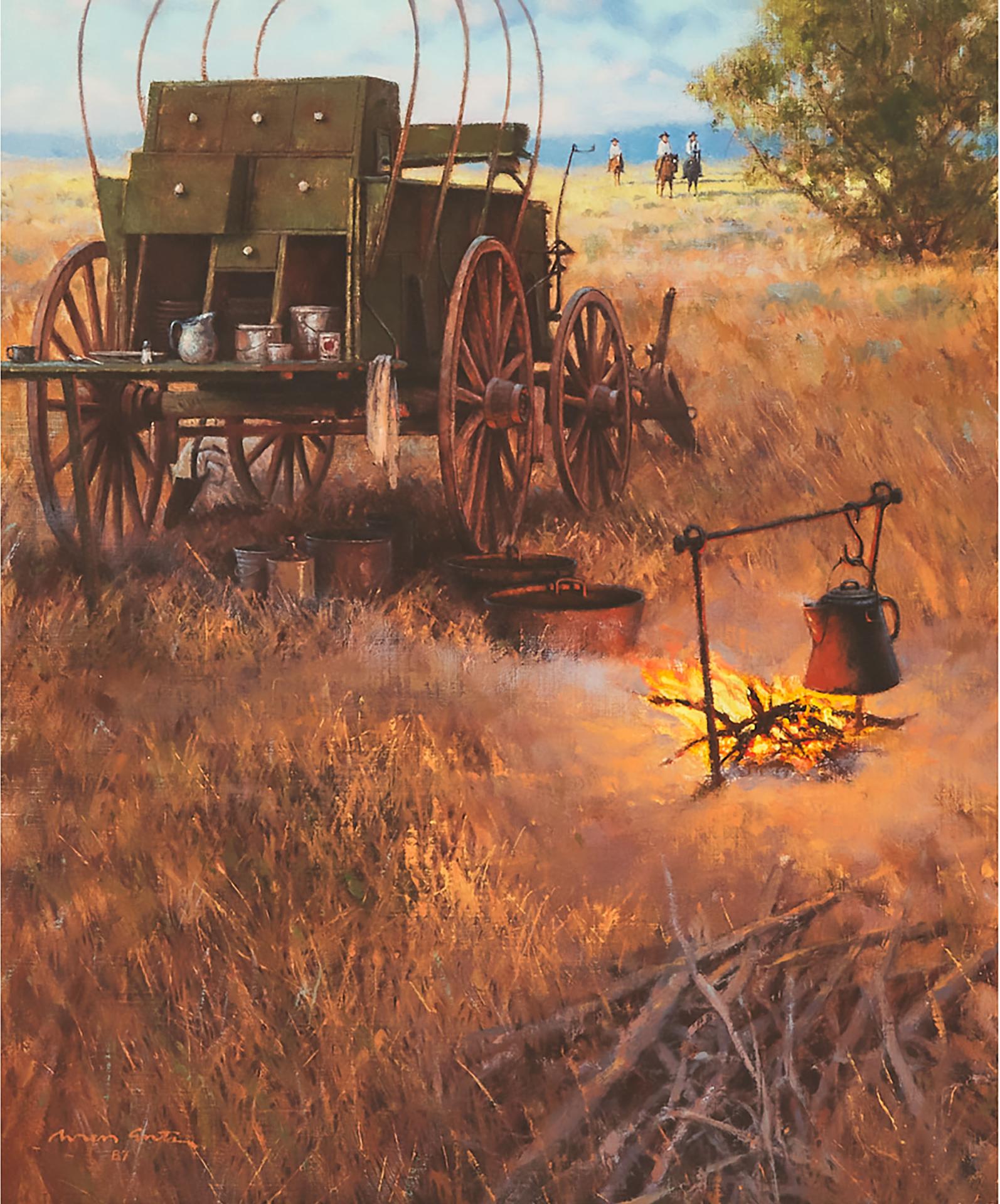 Loren Entz (1949) - The Welcome Fire, 1987