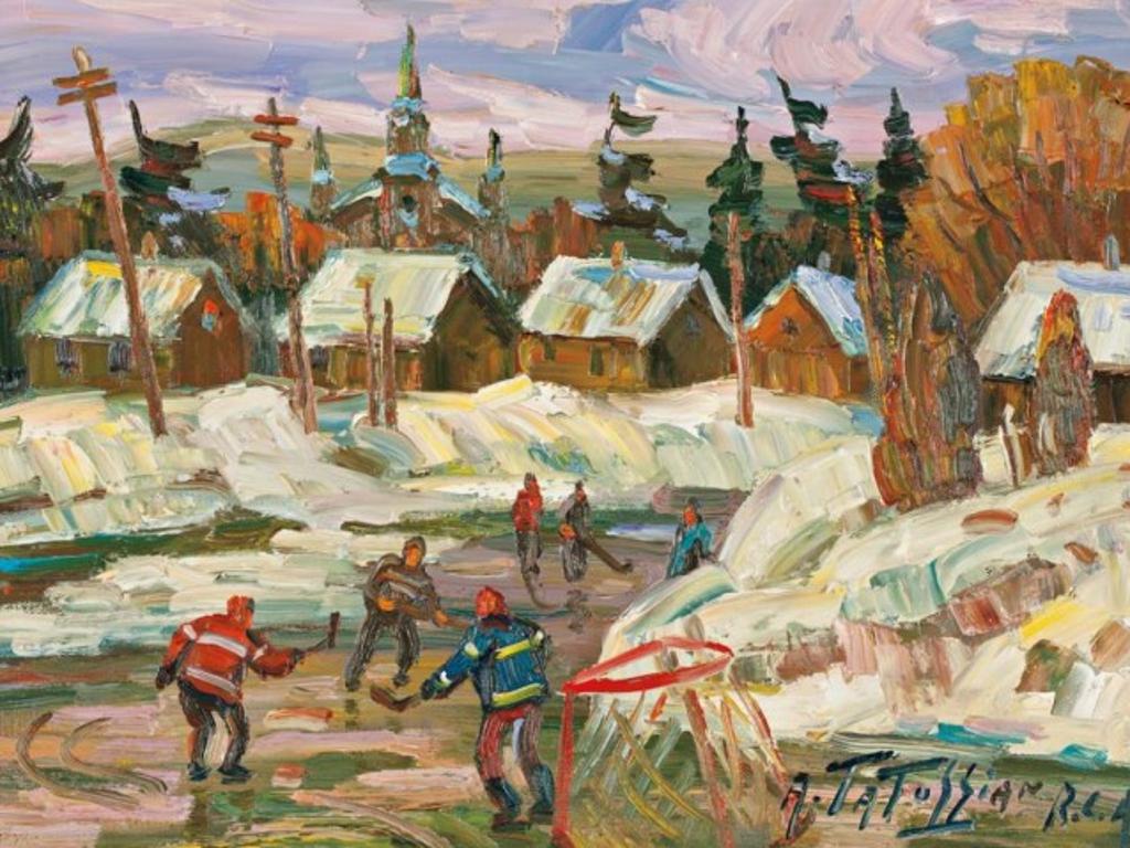 Armand Tatossian (1948-2012) - The Hockey Game