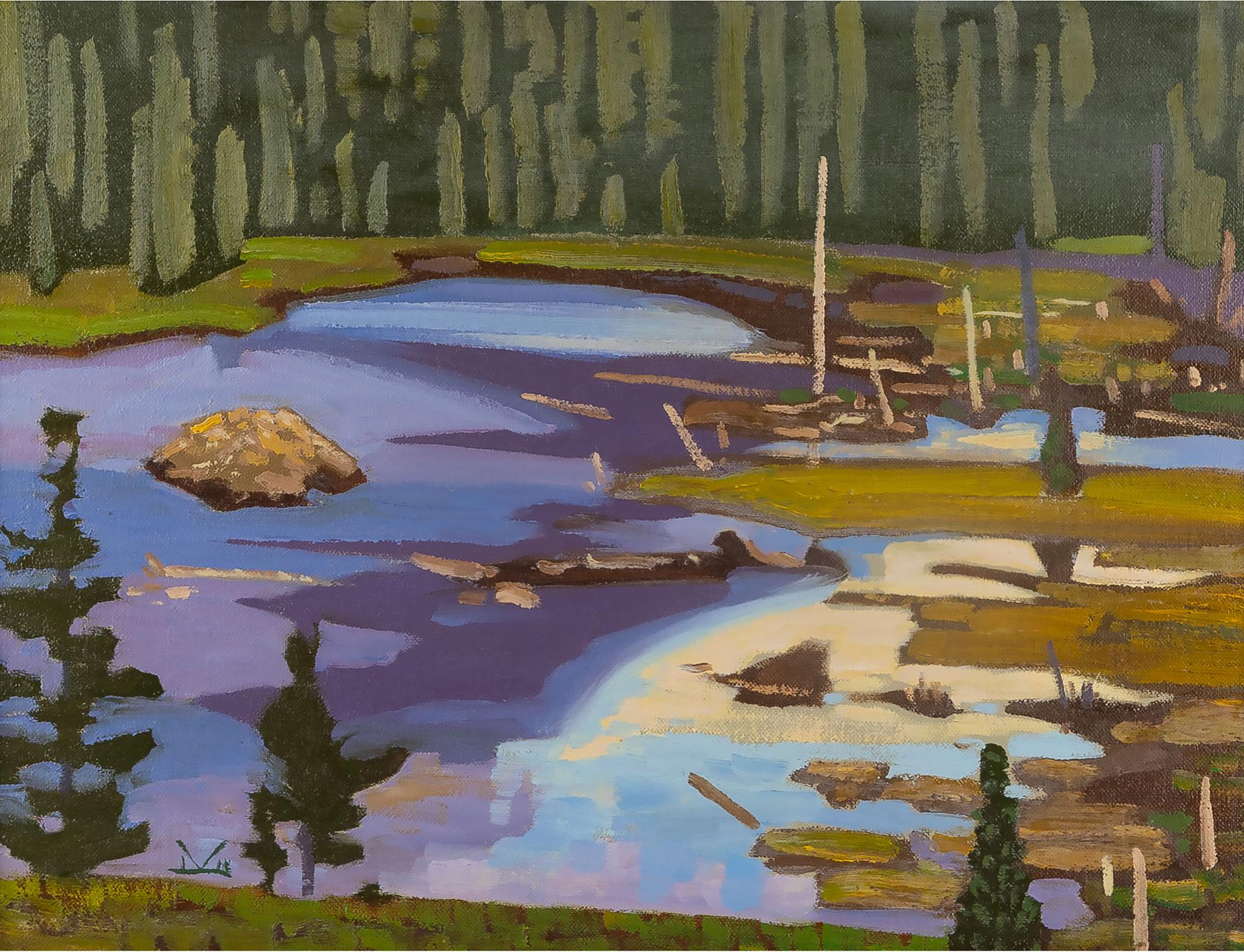Illingsworth Holey Kerr (1905-1989) - Highwood Muskeg, 1985