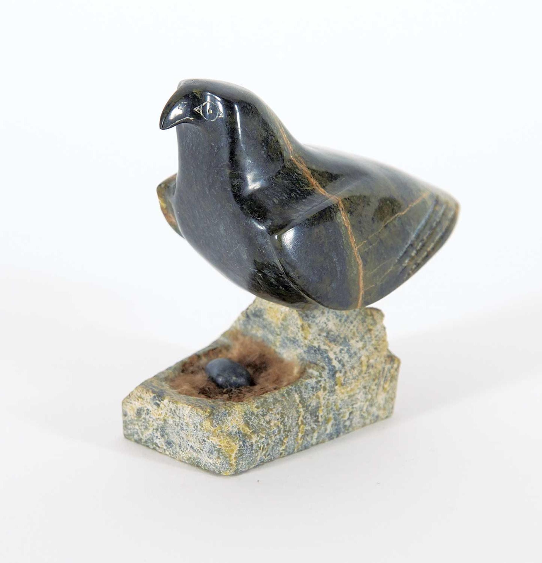 Adla Korgak (1928) - Untitled - Bird with Egg