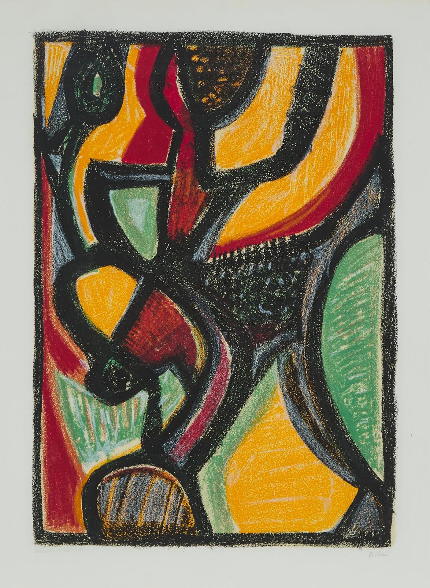 Jean-Michel Atlan - ASTARTÉ, 1958 [POLIERI,1750]