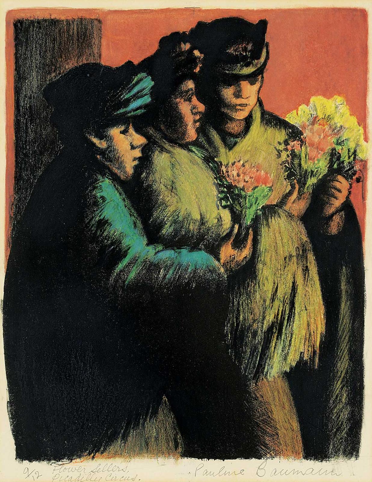 Pauline Baumann - Flower Sellers Picadilly Circus #9/20