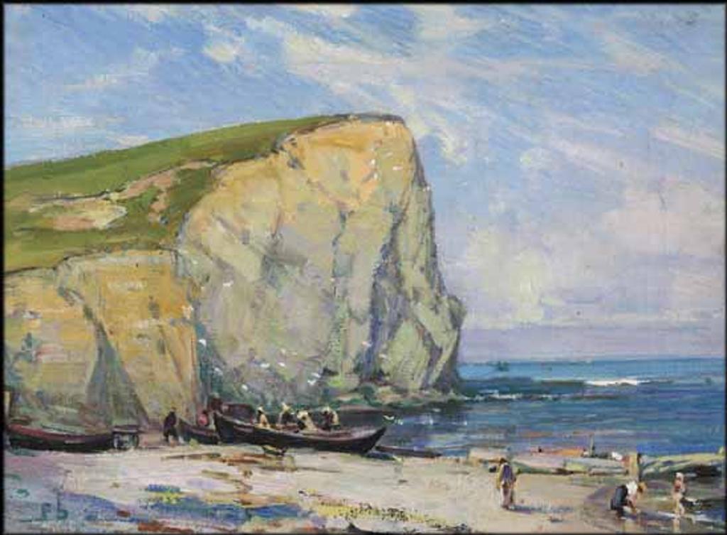 Peleg Franklin Frank Brownell (1857-1946) - Gaspé Fishermen