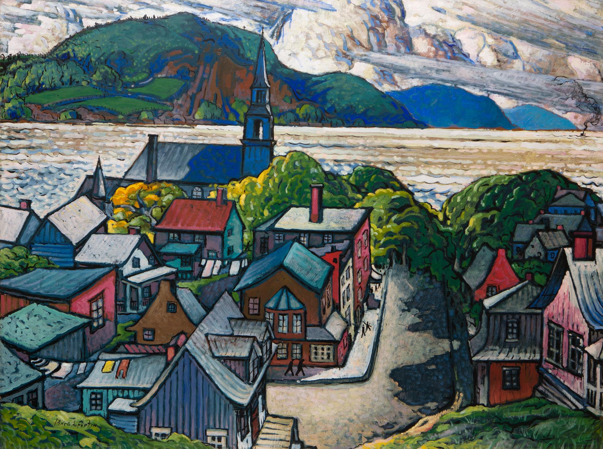Marc-Aurèle Fortin (1888-1970) - Bagotville, 1948
