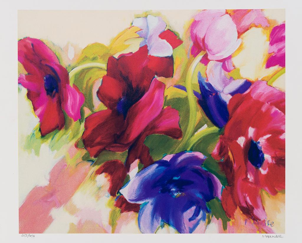 Madeleine Lemire (1940) - Anémones de janvier III, 2010