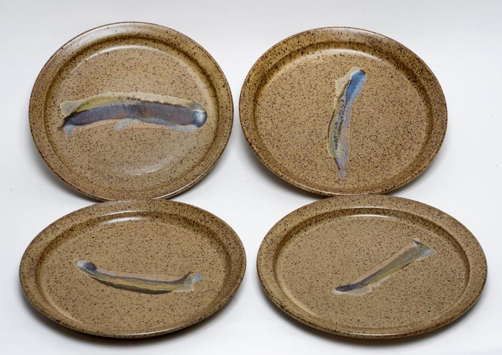 Bruce Reitler - Four Dinner Plates