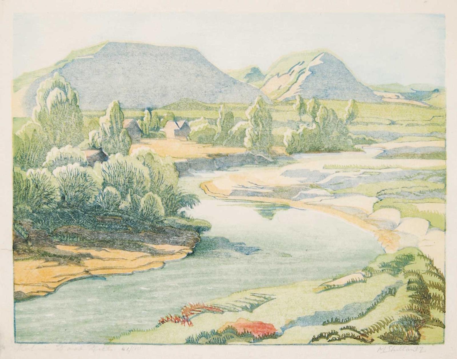 Margaret Dorothy Shelton (1915-1984) - Robin Hood Hills [Drumheller]  #61/100