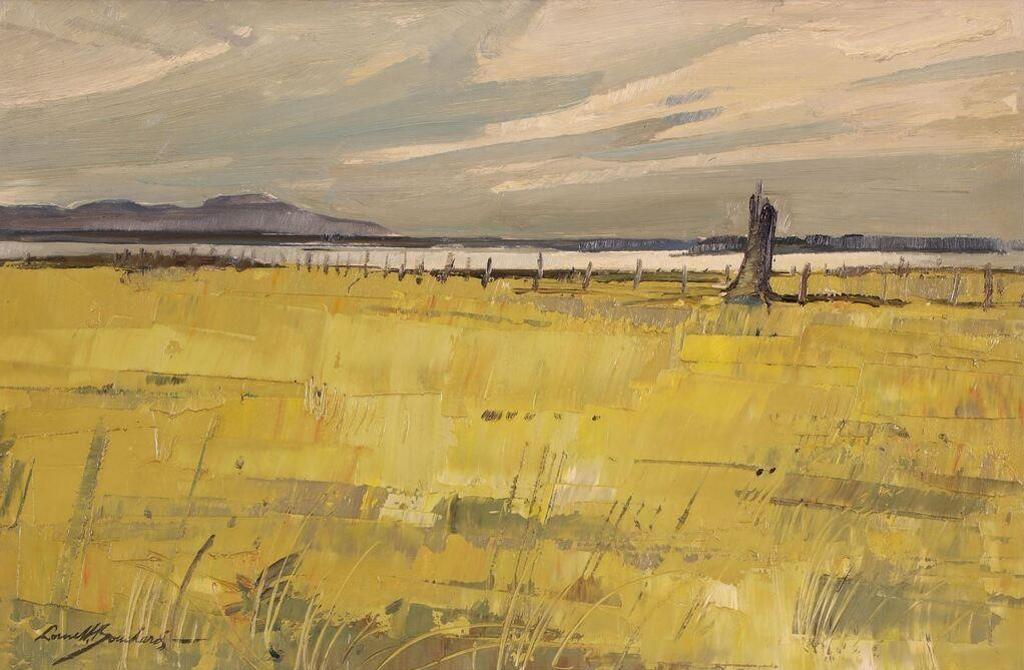 Lorne Holland George Bouchard (1913-1978) - Lake Of Two Mountains, St. Placide, P. Que.; 1963
