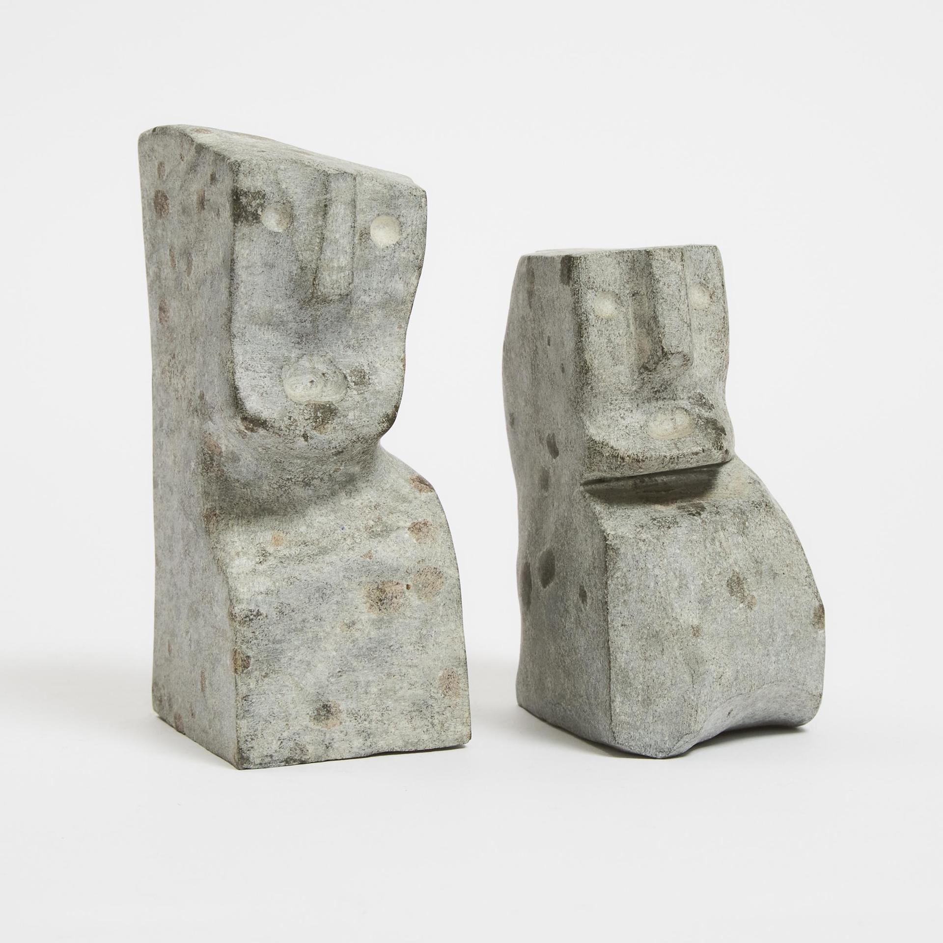 Elizabeth Nutaraaluk Aulatjut (1914-2002) - Two Figures