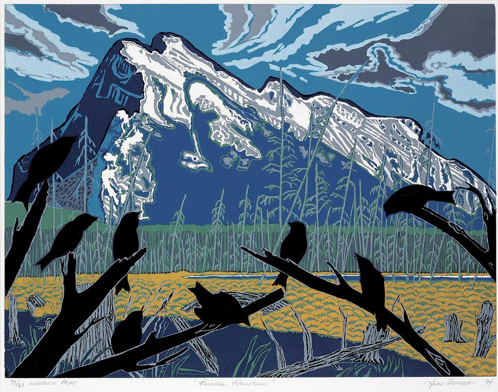 June Thomsen (1959) - Rundle Mountain  #33/63