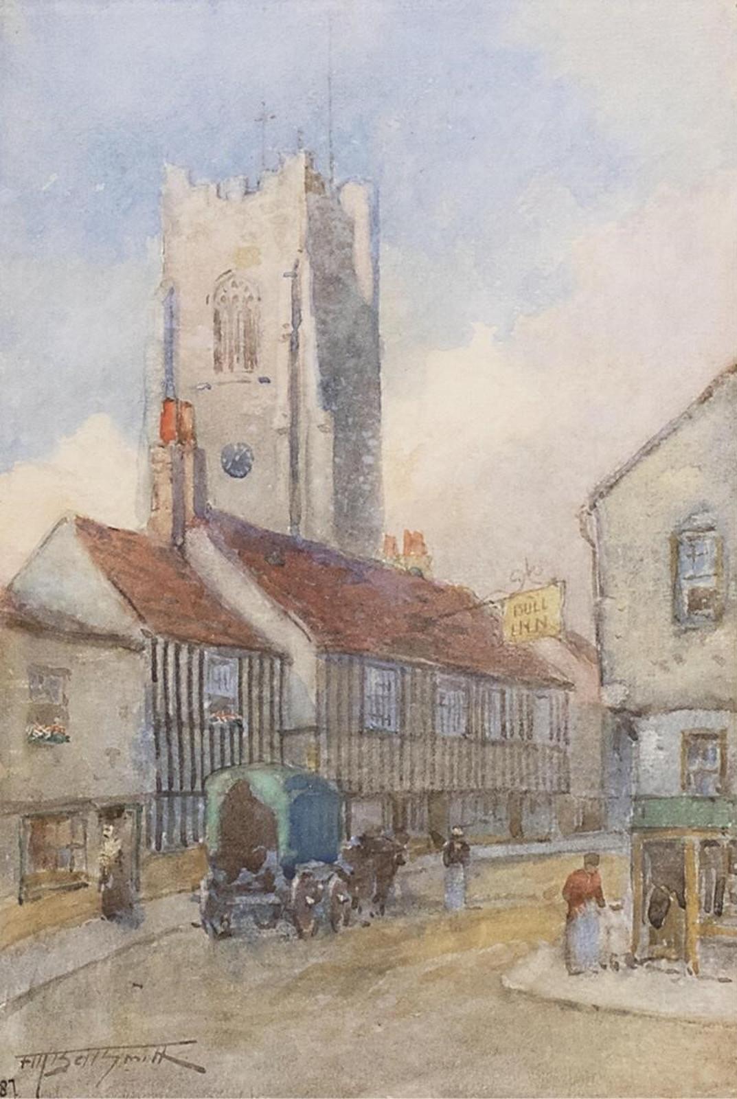 Frederic Martlett Bell-Smith (1846-1923) - BULL INN; 1887