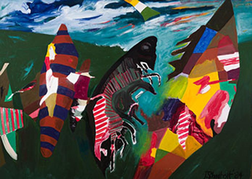 Jack Leaonard Shadbolt (1909-1998) - Crossing Over