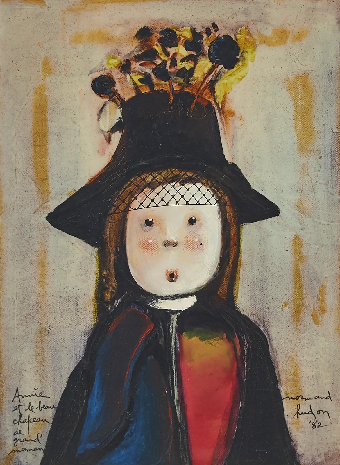Normand Hudon (1929-1997) - Annie Et Le Beau Chapeau De Grand Maman