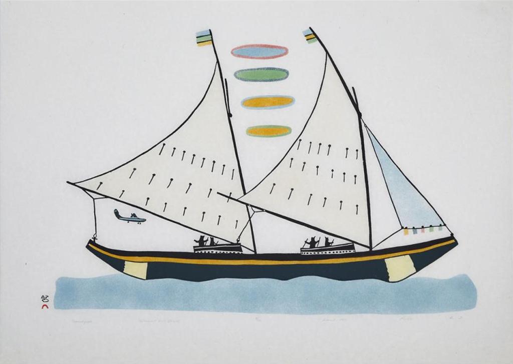 Pudlo Pudlat (1916-1992) - Umiakjuak