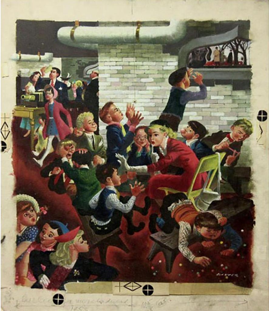 William Arthur Winter (1909-1996) - Sunday School Sunday School - 1953