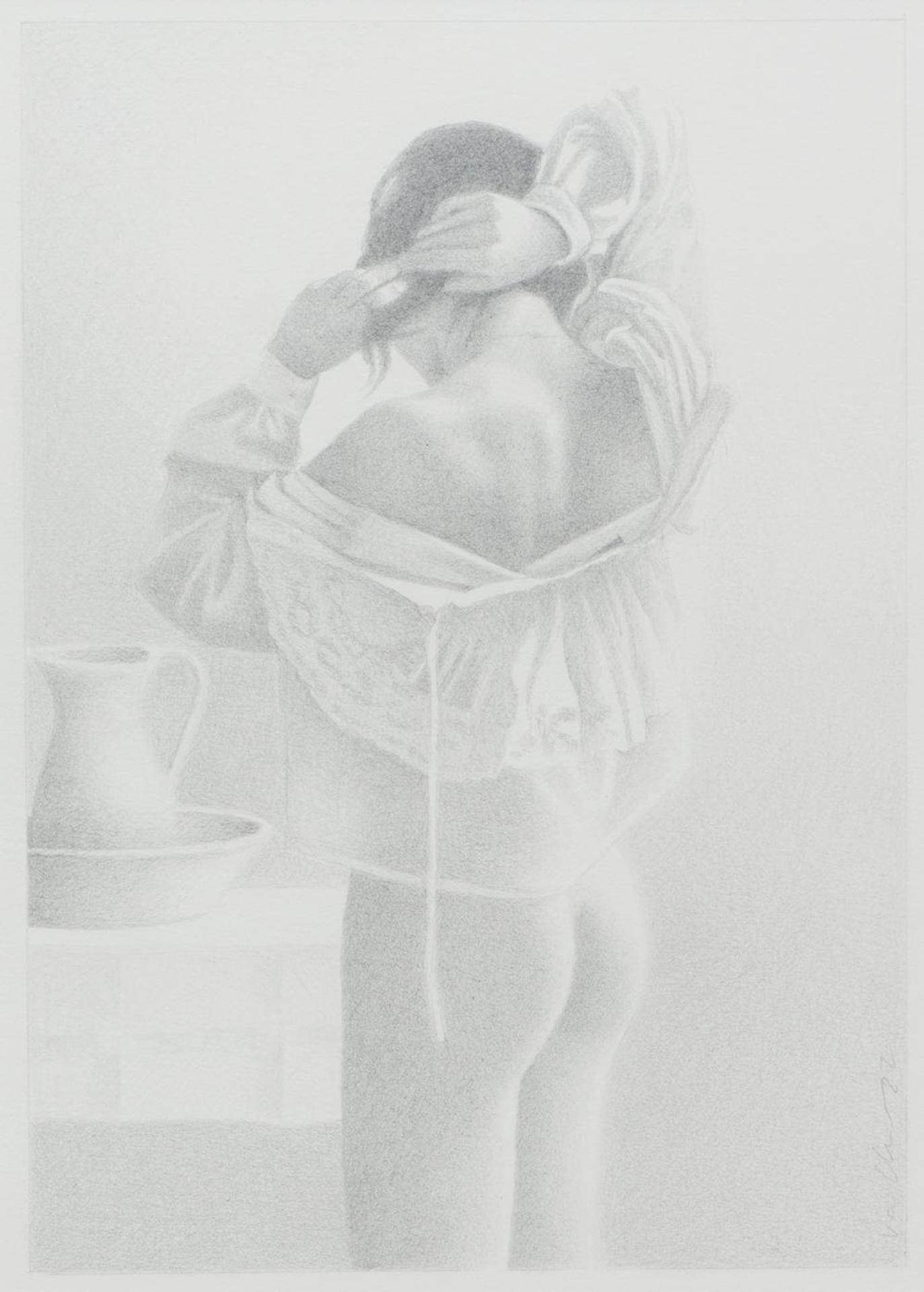 Andrew Valko (1957) - Figure With Pitcher and Basin