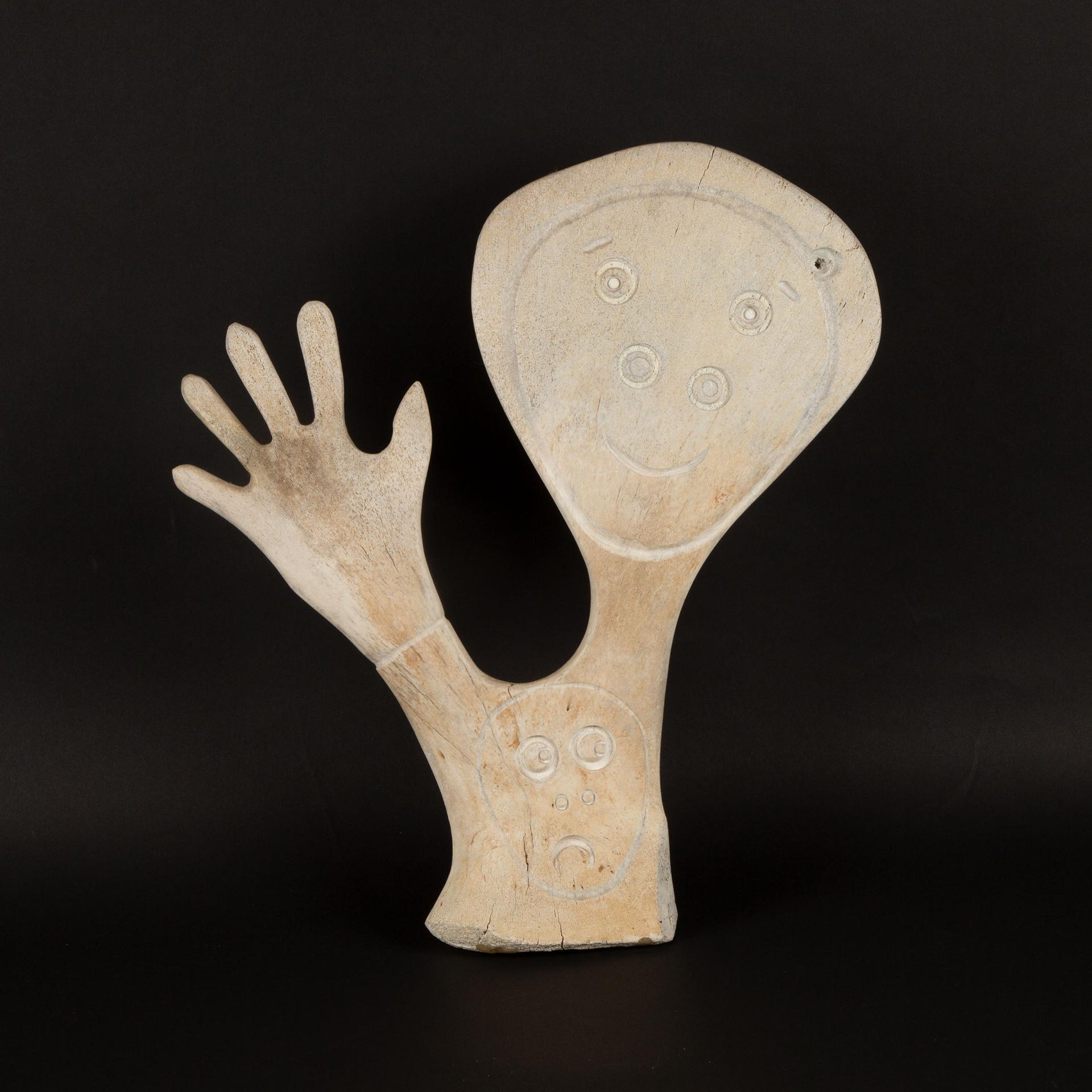 Stephen Aqqaq - Welcoming Figure