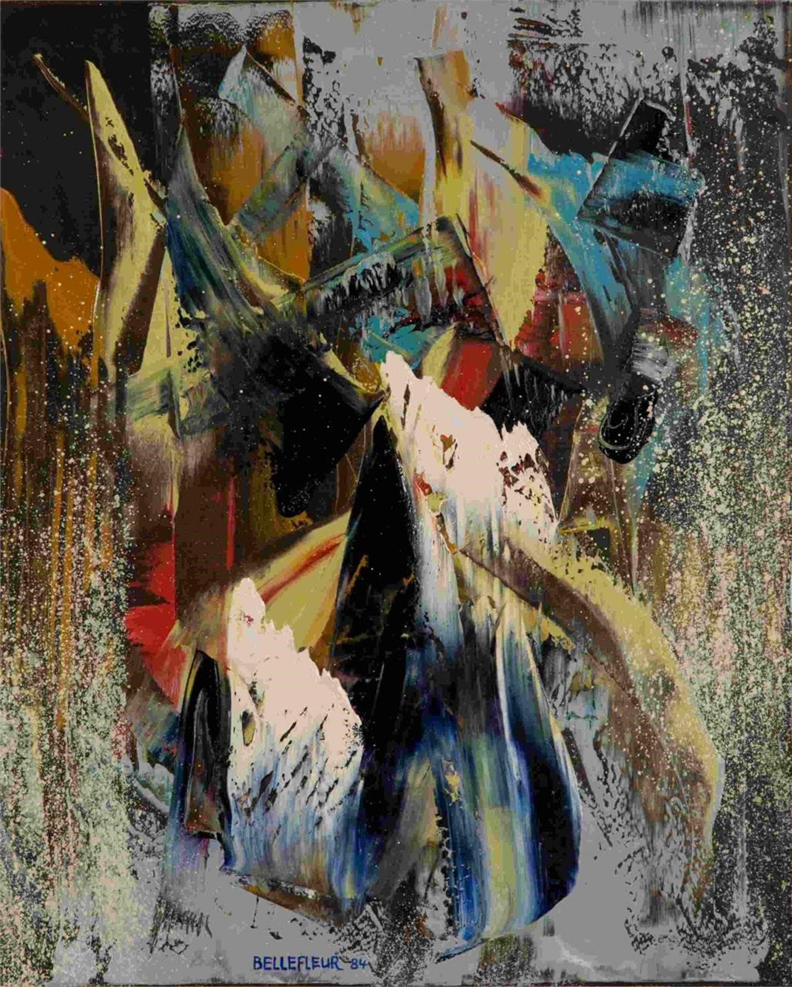 Léon Bellefleur (1910-2007) - Chutes (1984)