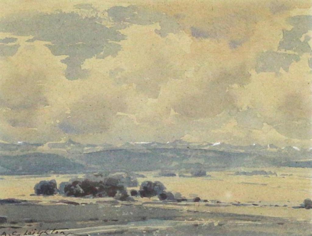 Alfred Crocker Leighton (1901-1965) - Nr. Longview, Alberta; 1963
