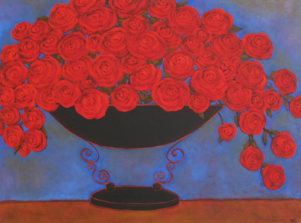 Karen Rieger (1960) - Red Still Life