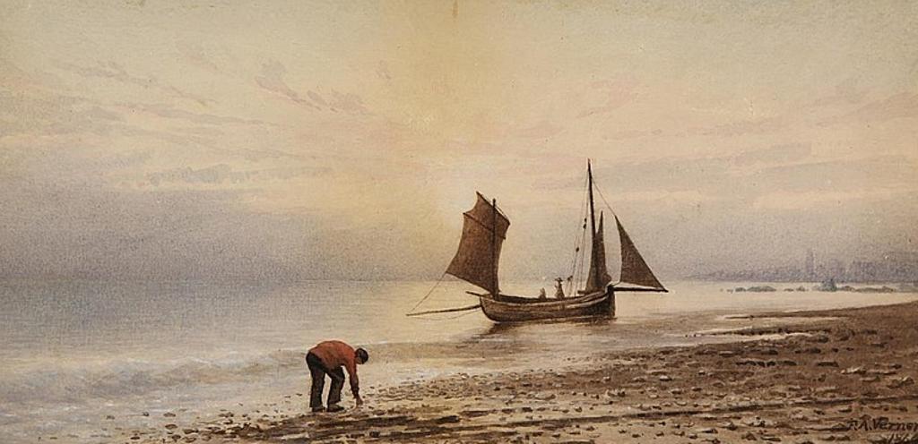 Frederick Arthur Verner (1836-1928) - watercolour on paper