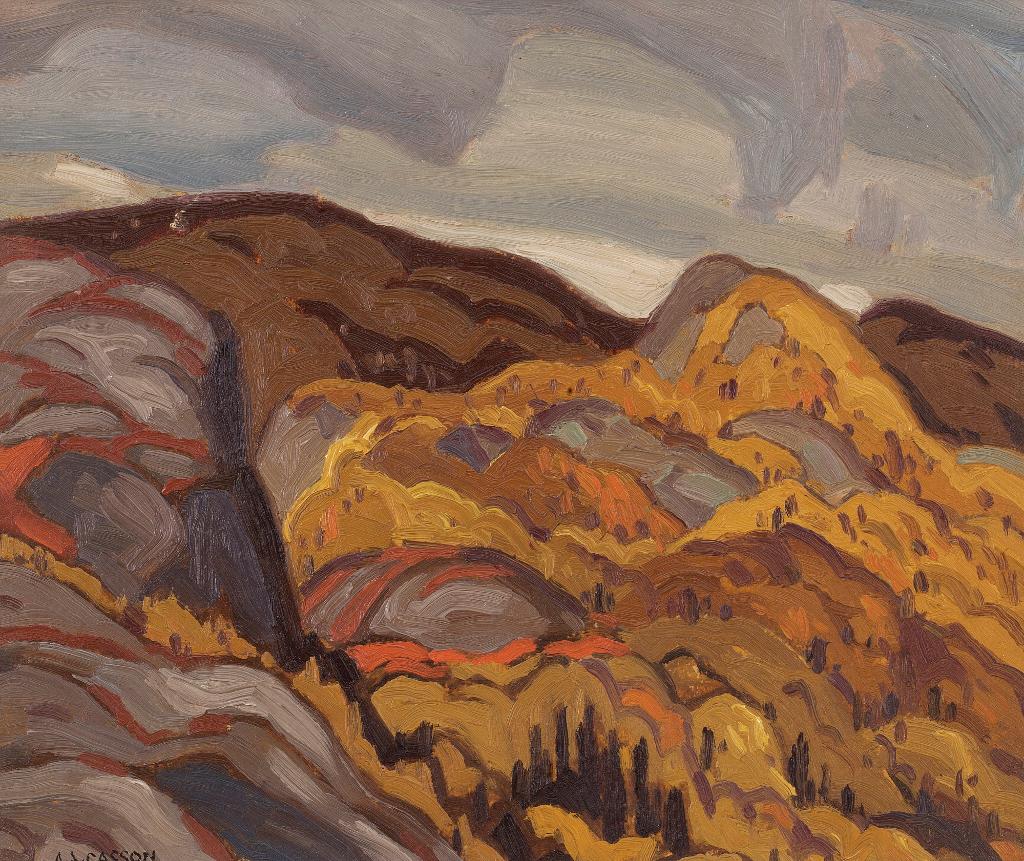 Alfred Joseph (A.J.) Casson (1898-1992) - October - Lake Superior